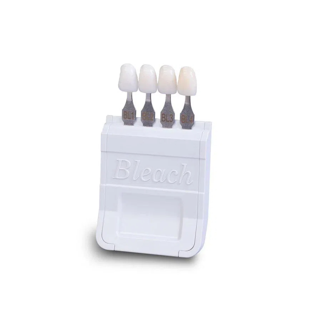 Teeth Whitening Bleach - 4 Farben Dental Bleached Shade Guide