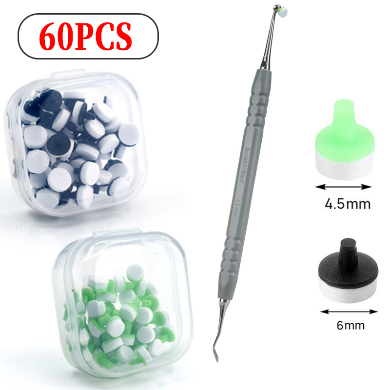 Teeth Whitening Veneers - 60 Teile/schachtel Dental Harz Füllung Form