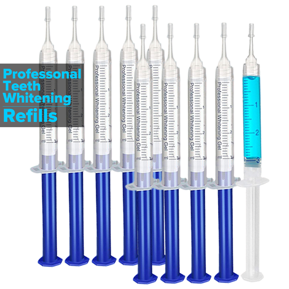 Teeth Whitening Diy - Zahnaufhellungsgel, Nachfüllspritze, Zahnaufhellungsgel, Bleichmittel für Tablett