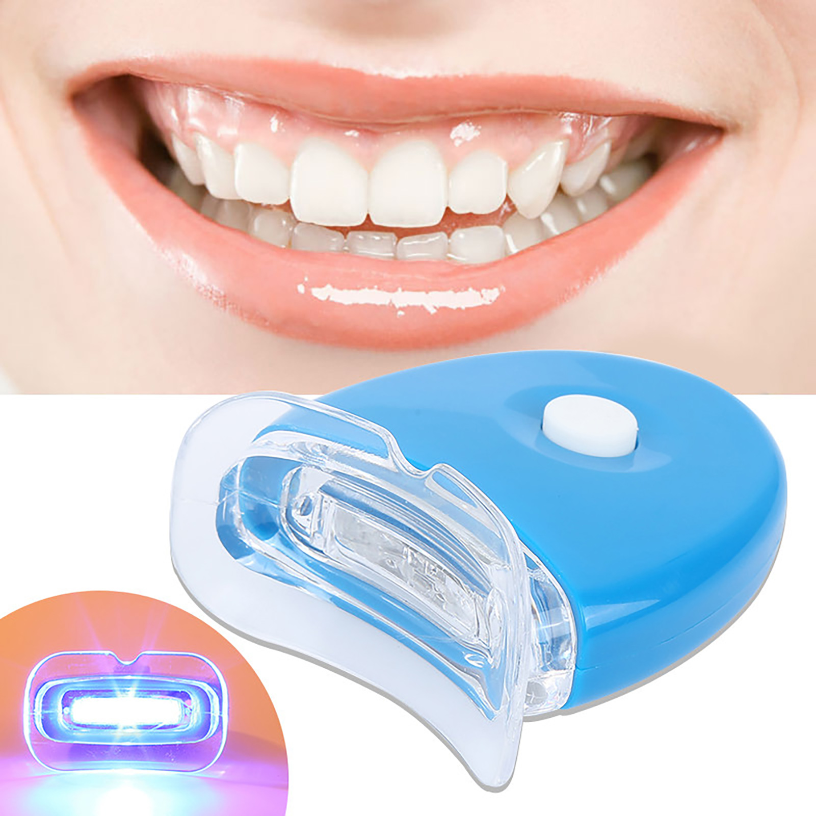 Teeth Whitening Video - Zahnaufhellung, Beschleuniger, Licht, Schönheit, Gesundheit, keine