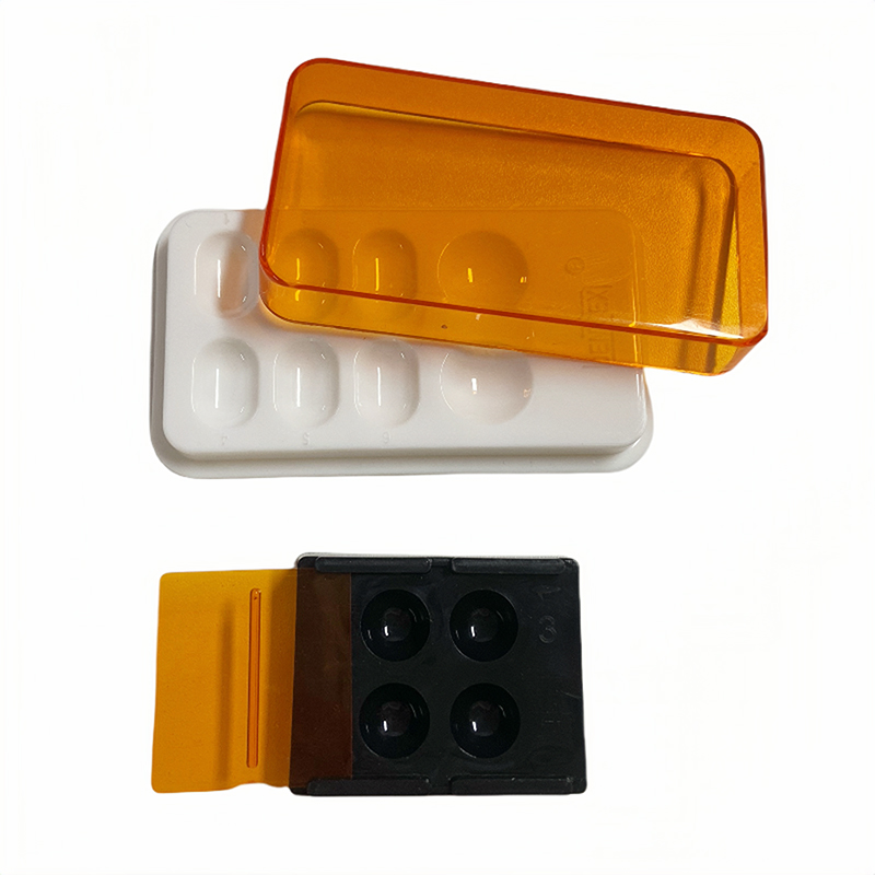 Teeth Whitening Veneers - 4 löcher/8 löcher Dental Harz Furnier