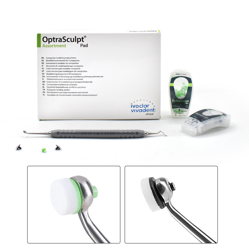 Teeth Whitening Veneers - Ivoclar Vivadent Zahnaufhellungs-Schaumstoffpads-Set mit Harzfüllwerkzeugen, Zahnbleaching-Veneer-Schaumstoffpads