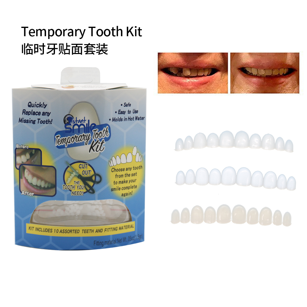 Teeth Whitening Veneers - Prothesenveneers für künstliche Zähne, obere und