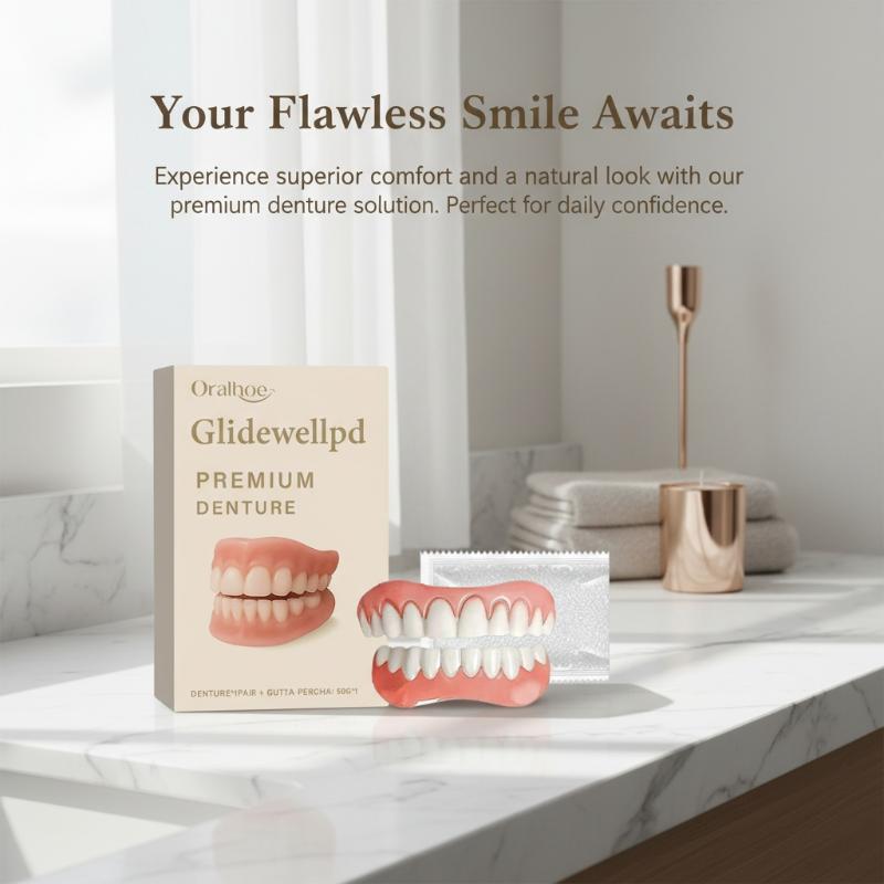 1 Set Vollprothese Künstliche  – Teeth Whitening Veneers Bewertung und Preis