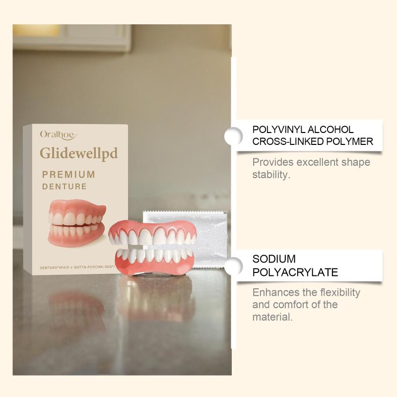 1 Set Vollprothese Künstliche  – Teeth Whitening Veneers Bewertung und Preis