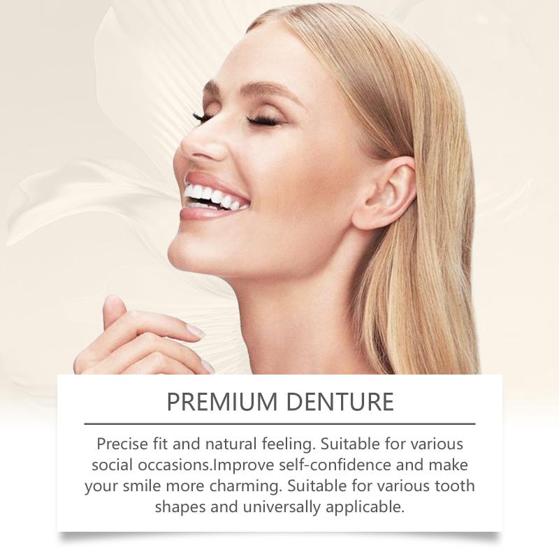 1 Set Vollprothese Künstliche  – Teeth Whitening Veneers Bewertung und Preis