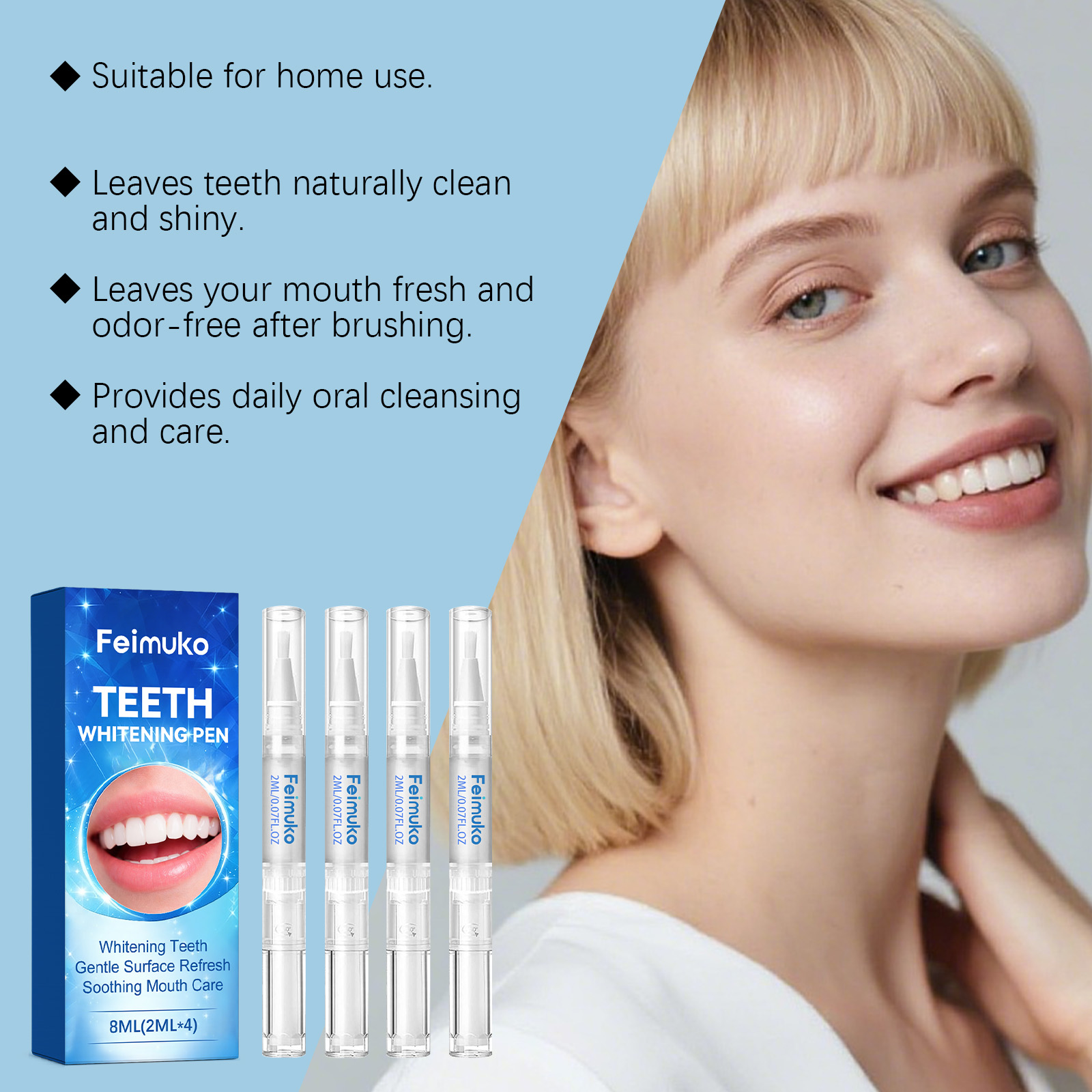 Feimuko 8ml Zahn-Gel-Stift San – Teeth Whitening Pens Bewertung und Preis