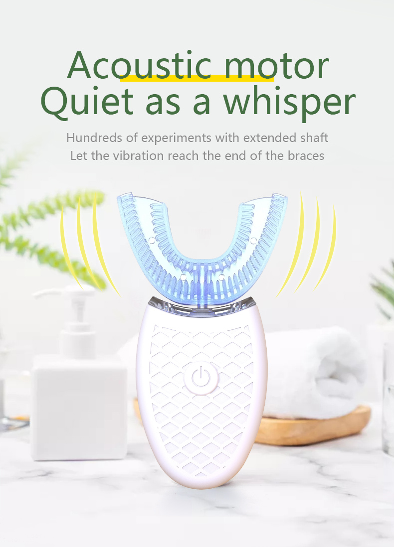 Intelligente U-Typ-Zahnbürste, – Teeth Whitening Light Kit Bewertung und Preis