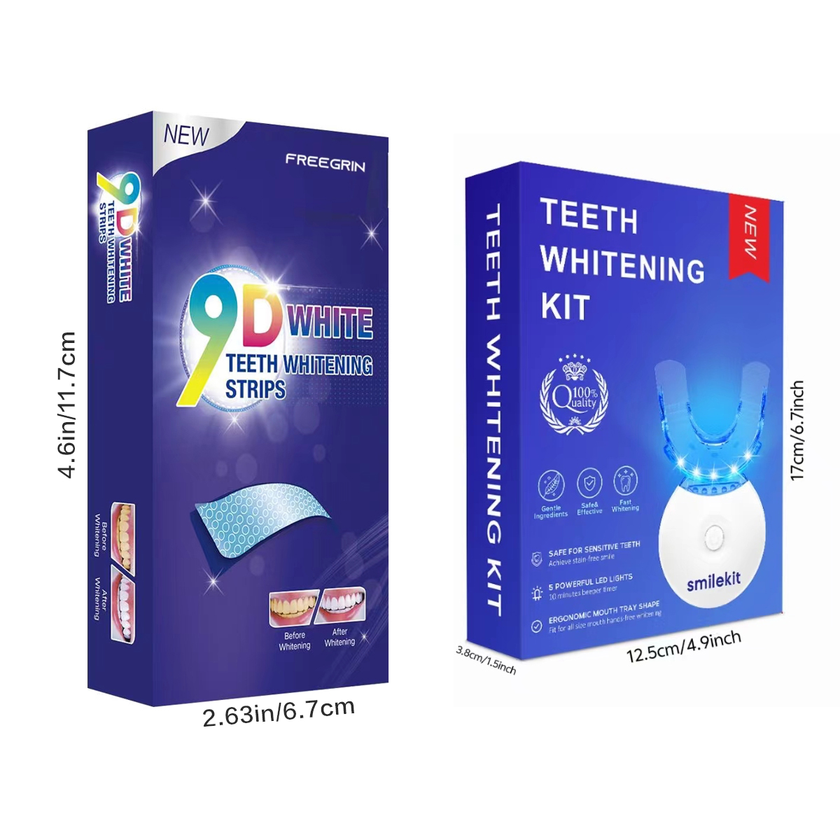 Zahnaufhellungs-Set – 5 x LED- – Teeth Whitening Diy Bewertung und Preis