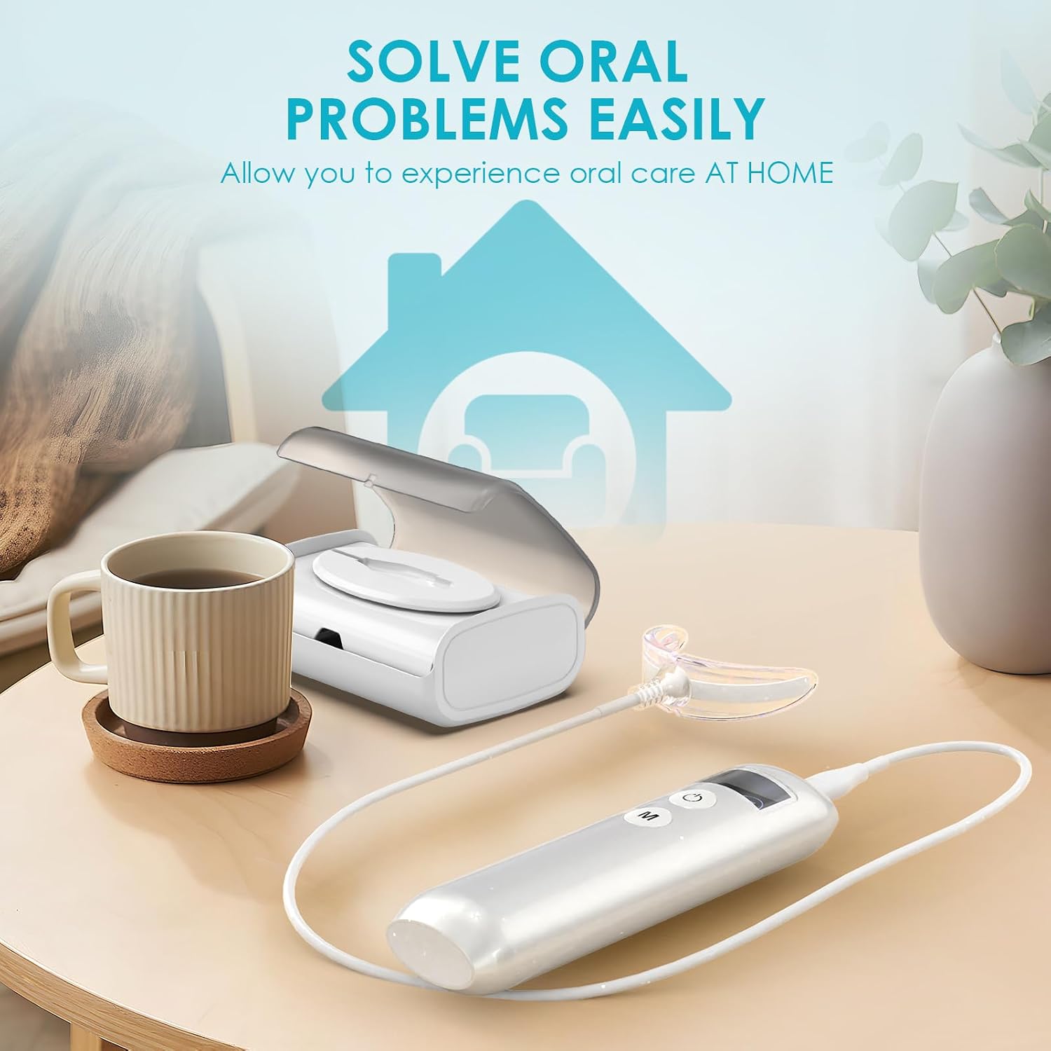 Zahnaufhellungs-Beschleuniger  – Teeth Whitening Light Kit Bewertung und Preis