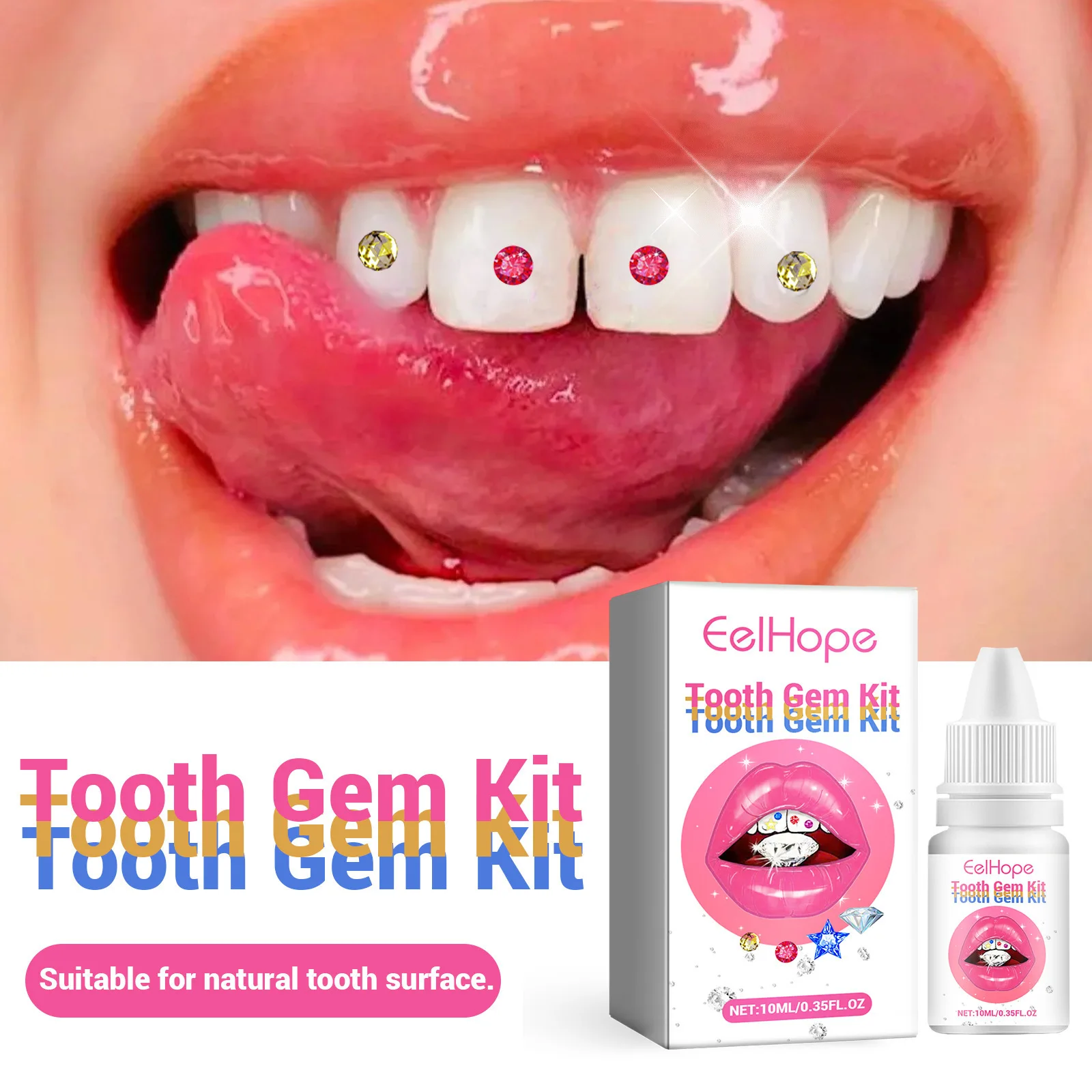 Zahnschmuck-Set DIY Klare Edel – Teeth Whitening Light Kit Bewertung und Preis