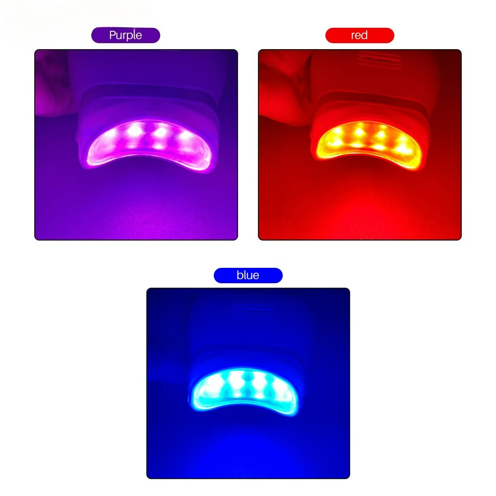 Einstellbare 3-Farben-LED-Zahn – Teeth Whitening Bleach Bewertung und Preis