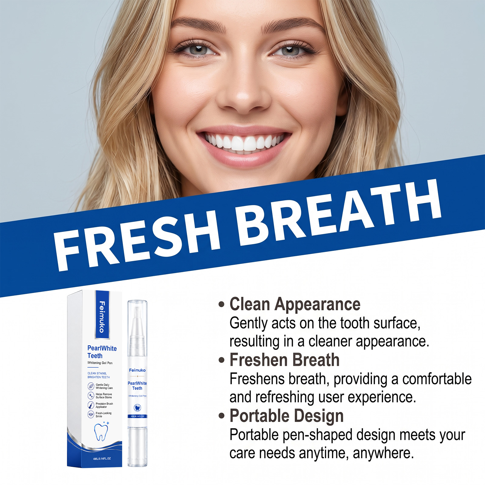 Tragbarer Zahnaufhellungs-Gels – Teeth Whitening Pens Bewertung und Preis